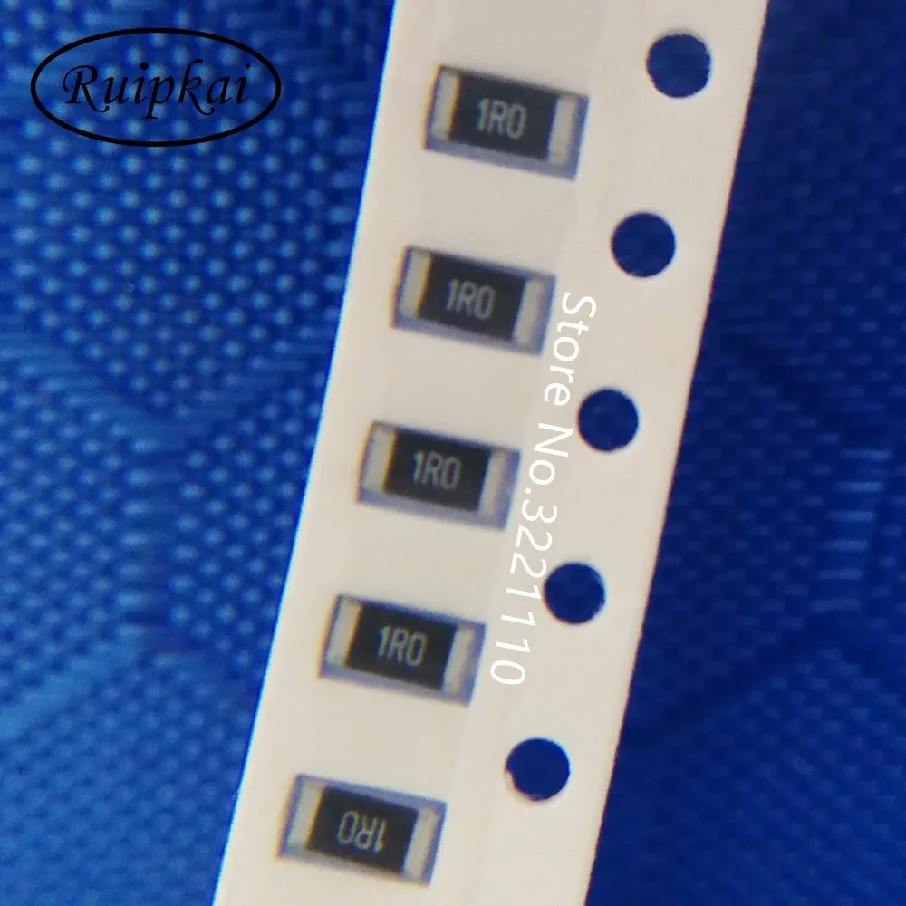 200PCS 1206 1 ohm Marking 1R0 Thick film general purpose chip resistor