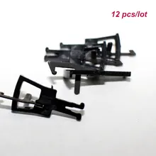 12 шт. 1/87 Крюк Аксессуары Универсальный муфта Электрический Хо весы поезд подходящий песок стол