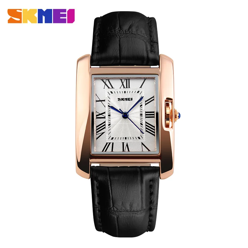 Women Watches 2017 SKMEI Brand Luxury Fashion Casual Quartz Watch Leather Sport Lady relojes mujer Women