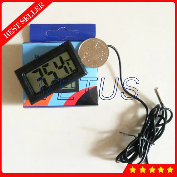 

VT-1 Indoor Outdoor Mini Probe LCD Digital Temperature Meter Electronic Smart Thermometer Sensor Tester