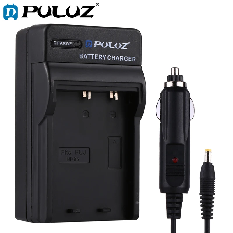 PULUZ Battery Car Charger For FUJIFILM Digital Camera Car Charger for