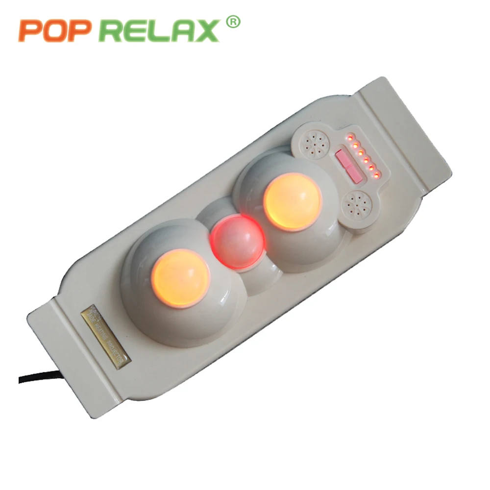 POP RELAX 3 balls heated jade roller prostate massager for men infrared