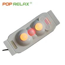 POP RELAX 3 balls heated jade roller prostate massager for men infrared therapy body rolling massage