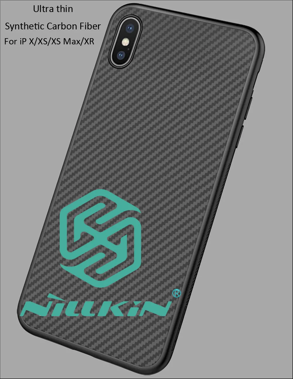 

Nillkin Synthetic Carbon Fiber Cover Case For iPhone XS Max XR Ultra thin Protector Shell