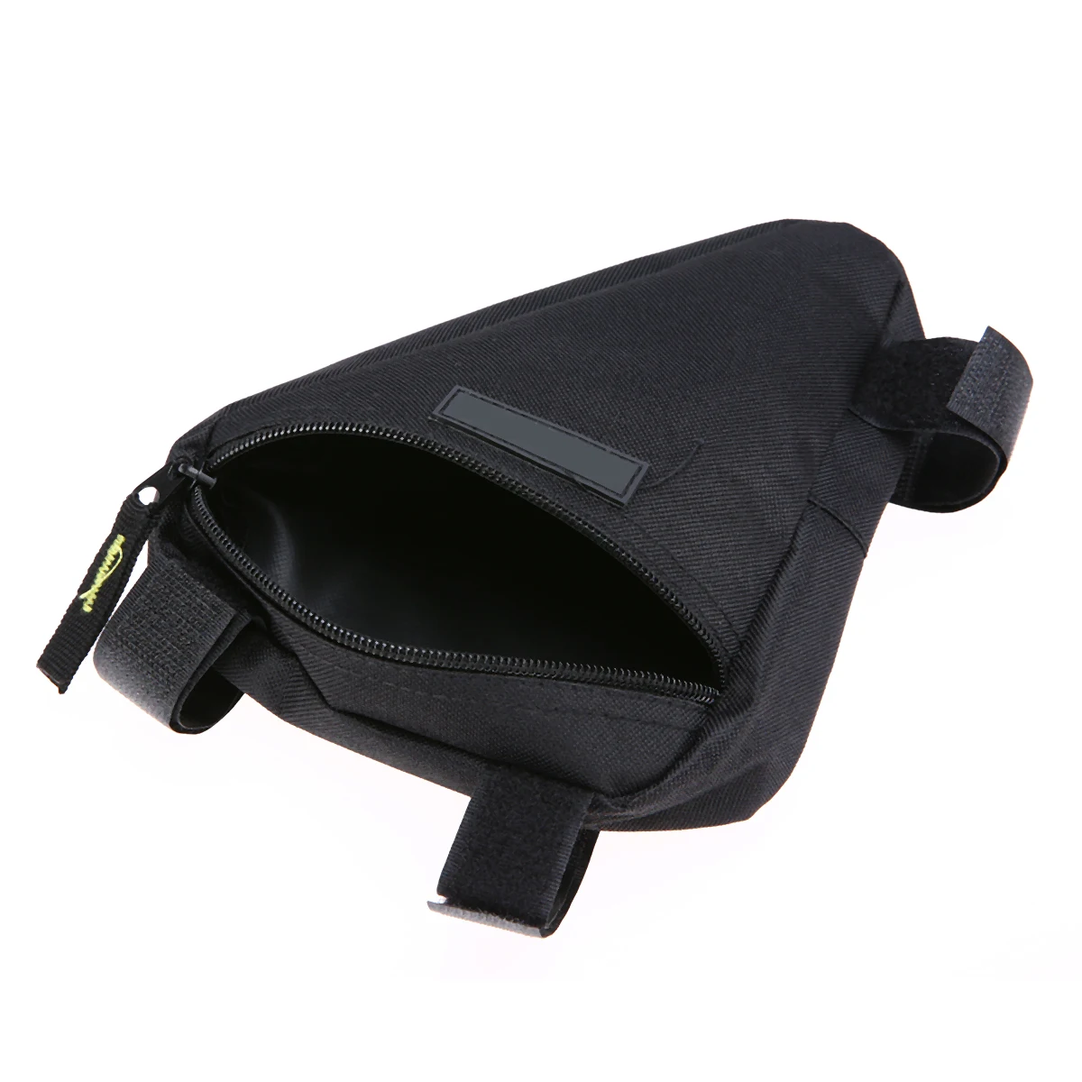 Cheap 1PC Mini Portable Black Triangle Bicycle Front Tube Bag  Mountain Bike Cycling Tool Kit Waterproof  Bicycle Accessories 3