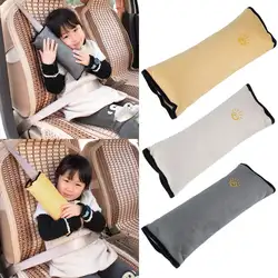 Новая популярная детская Автомобильная подушка, ремень безопасности, защитная Наплечная Подушка, настраиваемая поясная подушка для детей