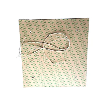 

230V 800W 400*400mm heat bed for CR-10S4 printer adhesive 1 side 4*12mm holes 1000mm lead wire out from middle of 1 side