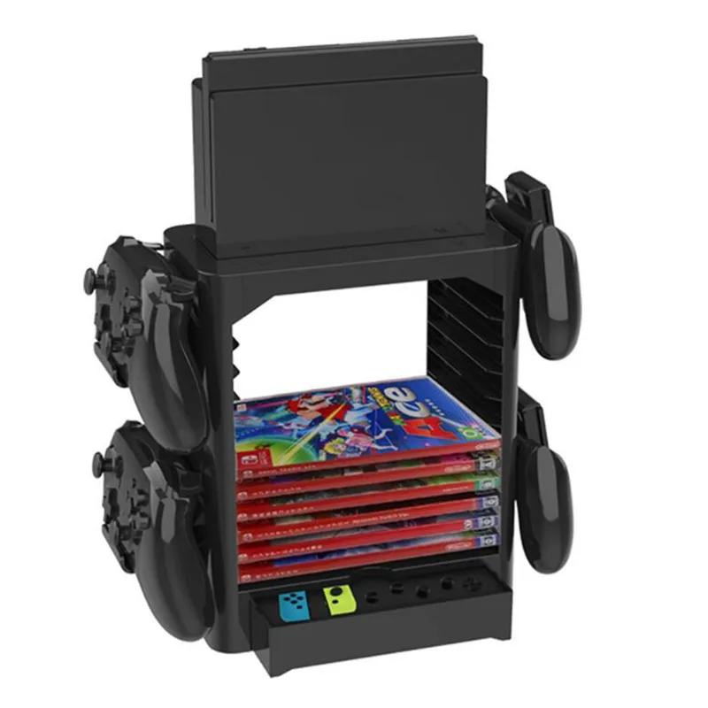 Multifunctional Game Storage Tower for Nintend Switch-10