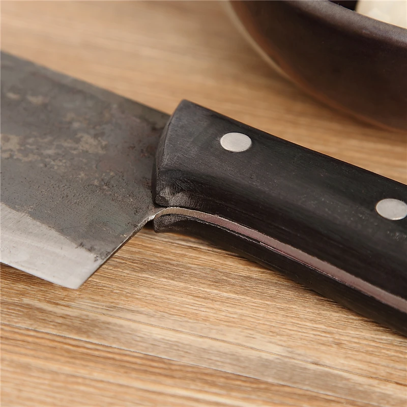 Free Shipping Handmade Forged Kitchen Professional Cleaver Chef Slicing Knife Meat Fish Vegetable Multi-purpose Cutting Knife