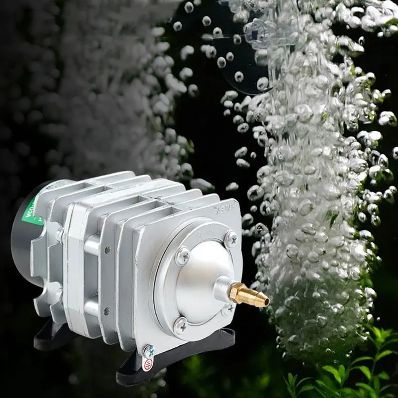 

220v Aquarium Electromagnetic Air Compressor 40L/min 25W Fish Tank Air Pump Increasing Oxygen Pump HAILEA ACO 208 for