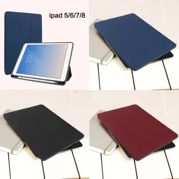 

Fashion PU Leather Sleeve Case Protection Storage Holders Cover Pouch For Apple Pencil & iPad Racks Container Organizer