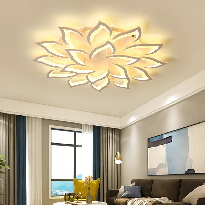 

Новый светодиодный потолочный светильник для гостиной, спальни, домашний светильник для гостиной, современные светодиодные потолочные светильники
