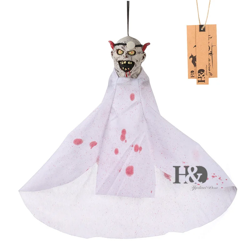 H&ampD Halloween Horrifying Devil Elves Hanging Pendant DIY Haunted House Decoration Props | Дом и сад