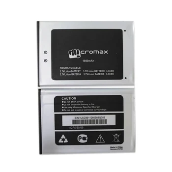 

WISECOCO In Stock High Quality 1800mAh Battery For Micromax Q383 Cellphone Bateria + Tracking Number