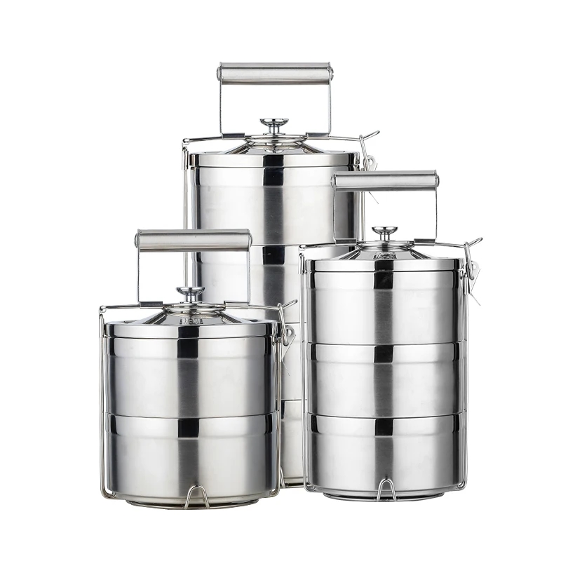2018 New Thermos Food Container font b Lunch b font Box Stainless Steel 1 4L 2