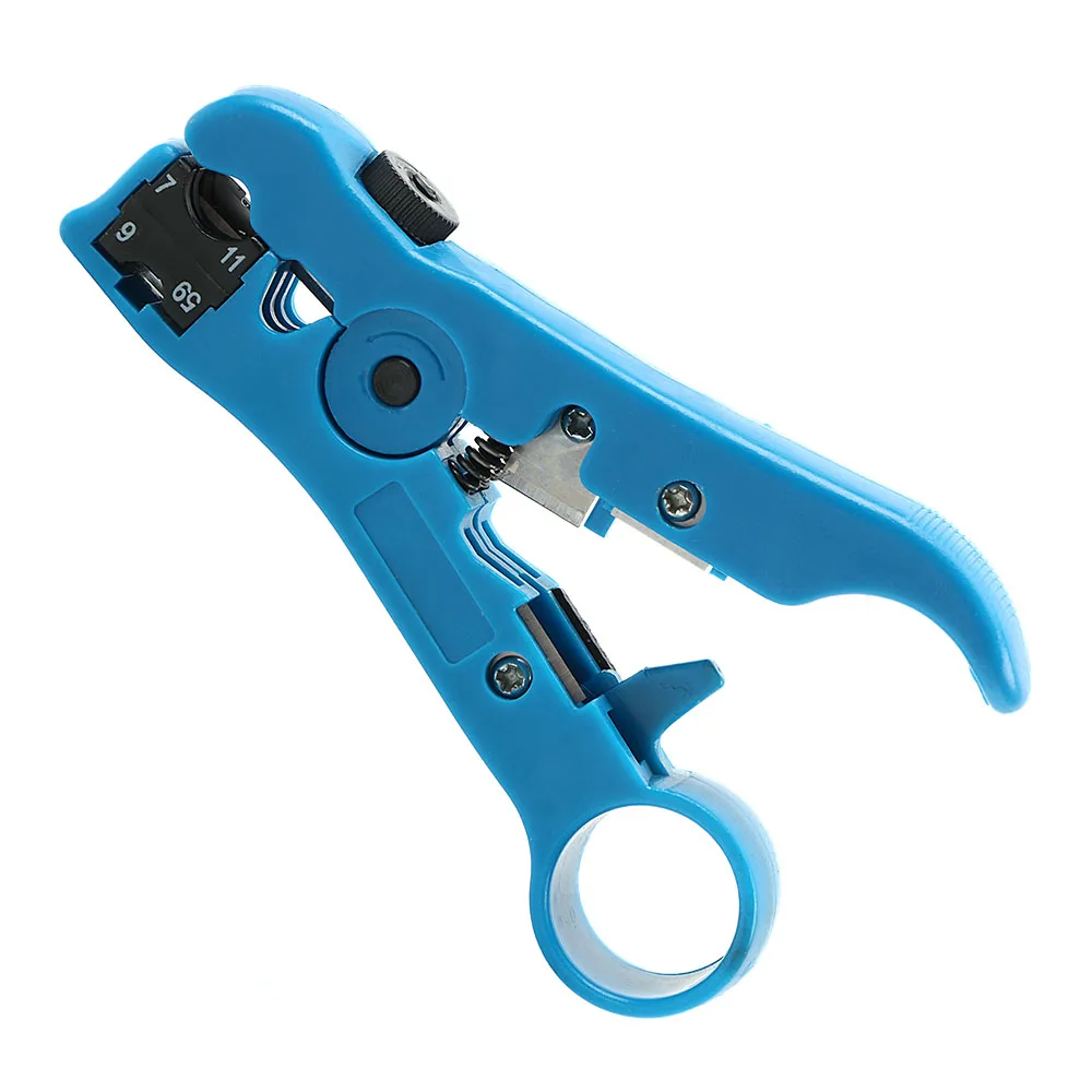 DIYWORK Мини Портативный кабель для зачистки проводов резак многофункциональный нож для зачистки проводов обжимной инструмент обжим плоскогубцы - Цвет: blue