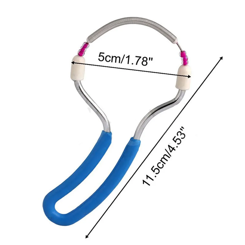 Ручка лицевая пружина для волос извлекатель контактных линз бритва резьбы инструмент красоты эпилятор случайный цвет