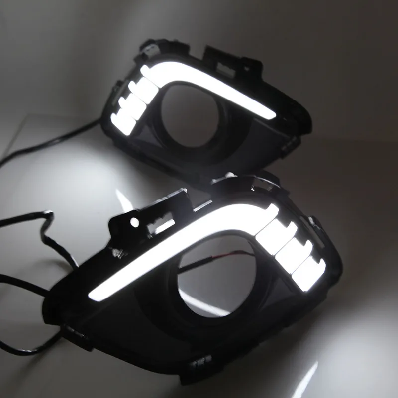 

LED DRL For Mazda 6 2013 2014 2015 2016 M6 Atenza daytime running lights fog lamp cover lamp
