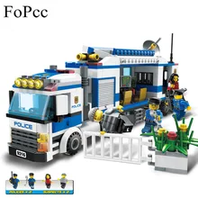Kids Toys 407Pcs Urban City Police Commandos Figures Building Block Figures Toys Compatible With City 9316 Legoings