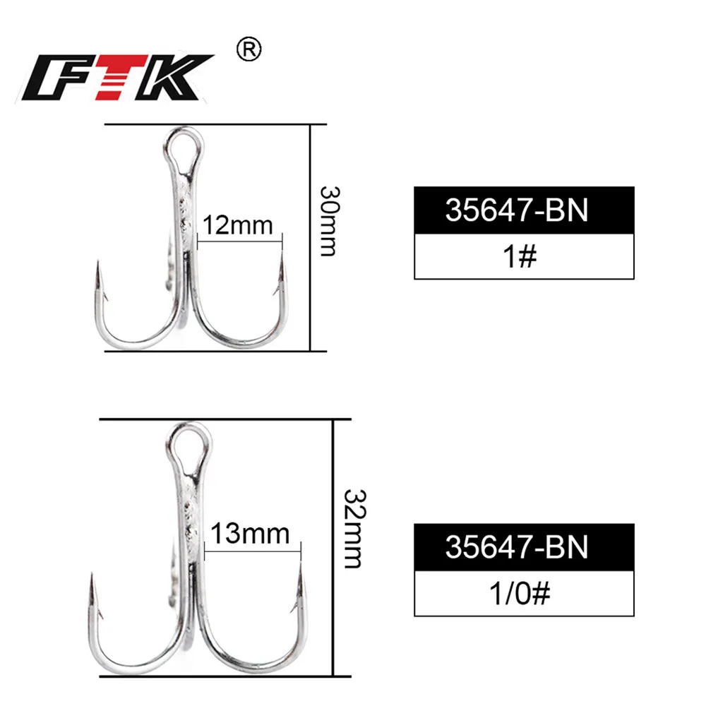 FTK 1 قطعة معدن الصيد إغراء سبينر الطعم 21g 30g 35g الكارب مزدوجة ملعقة إغراء مع خطاف ثلاثي jigg الصلب الطعم بايك الصيد
