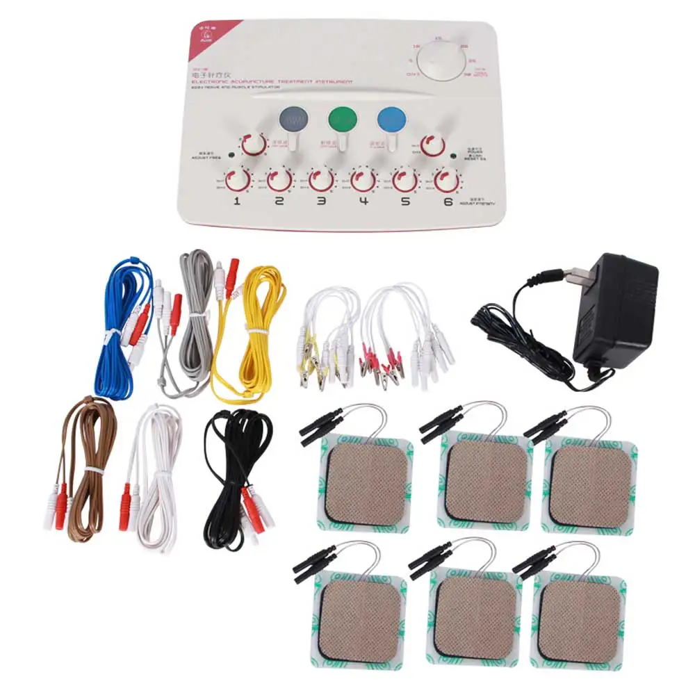 EMS Electroacupuncture Treatment Instrument Nerve and Muscle Stimulator Acupuncture Therapy Massager Health Relief Pain