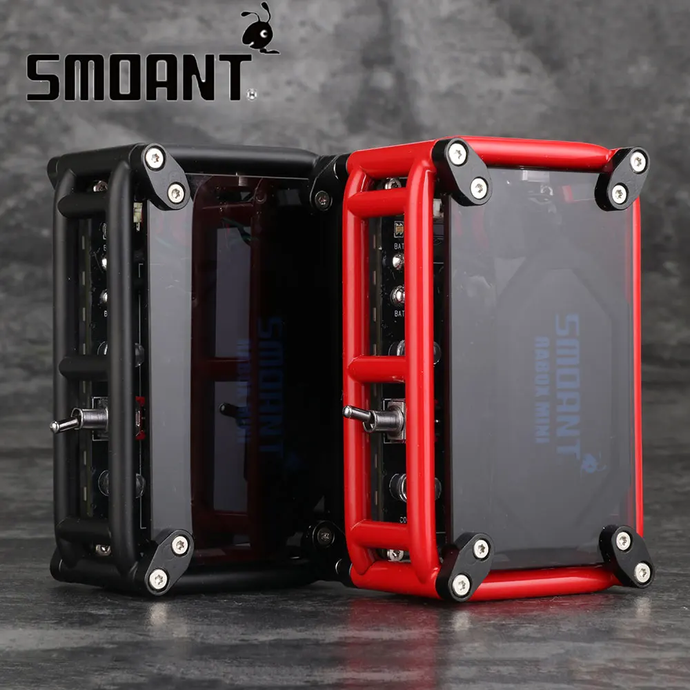 

Original Smoant RABOX Mini MOD Built-in 3300mAh Battery Max 120W Output with 7 Kinds Shining LED Lont Time Vaping E-cig Vape Mod