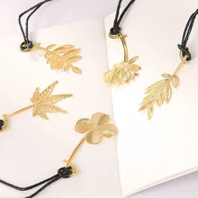 10 шт. случайная отправка цветы в китайском стиле растения Клевер Лотос Золотой Металл выдалбливают закладки бумажная книжная Закладка студент подарок