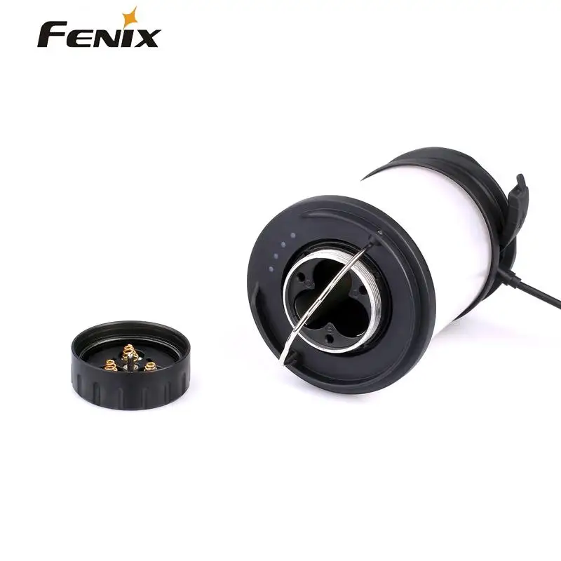  Fenix CL30R Luz de Camping Max 650 lúmenes linterna Micro-USB recargable con 3 uds 2600mAh 18650 ba