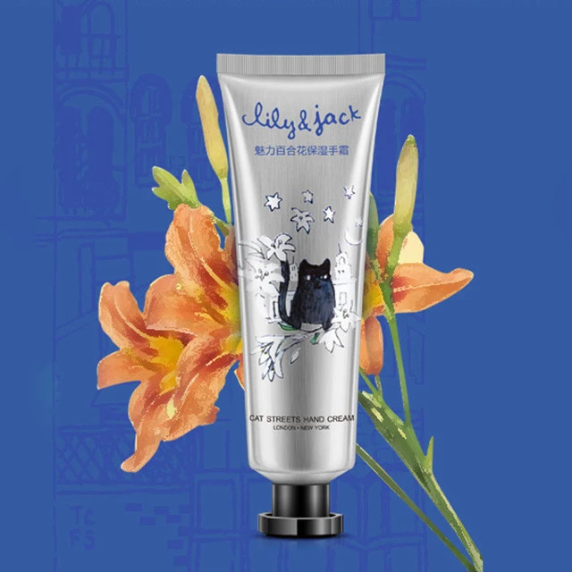 Online 3pcs Bioaqua Rose Lilac Hand Cream Set Plants Essence Image