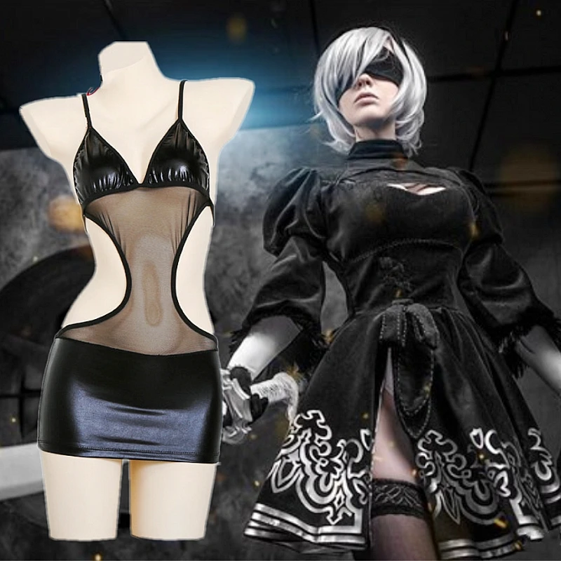 NieR:Automata 2B YoRHa No full set 2 Type B Heroine Dress Cosplay Costume