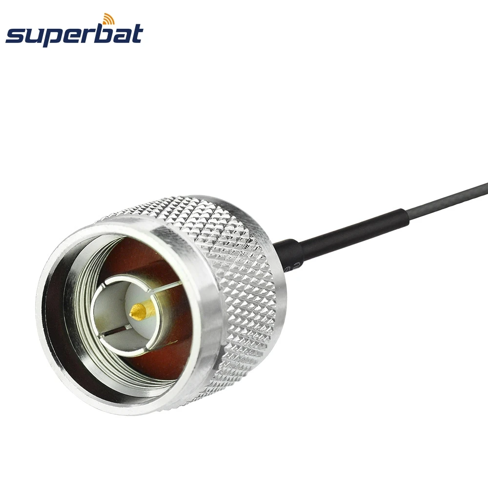 RP SMA to N Type Male Coax RF Pigtail Extension Cable for Wifi Antenna