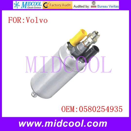 

New Auto Electric Fuel Pump use OE NO. 0580254935 for Volvo S90 940 240 740 760
