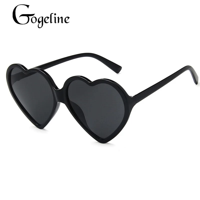 New Love Heart Sunglasses Women 2021 Fashion cute sexy retro Cat Eye Vintage cheap Sun Glasses red purple tea UV400 Lens female oversized sunglasses Sunglasses