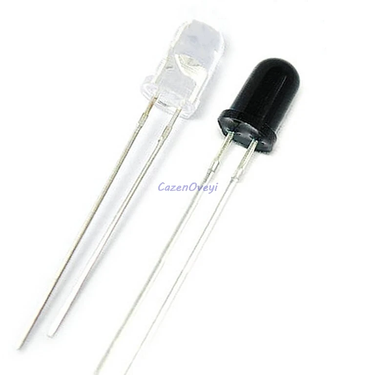 

100pcs/lot 50pairs 3mm 940nm LEDs infrared emitter and IR receiver EACH In Stock