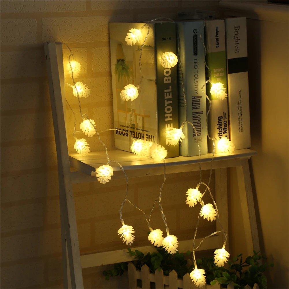 

Fairy Lightsfairy lightsEchinacea String Light 1.5M-10M,10L/20L/40L/96L,3AA/31V US/EU Room Weding Party Wall Window Home Decoration Children Night Lamp