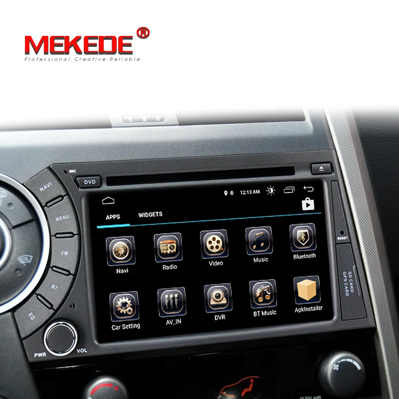 ¡Nueva llegada Mekede android 81 sistema multimedia del coche reproductor de DVD GPS para Ssangyong