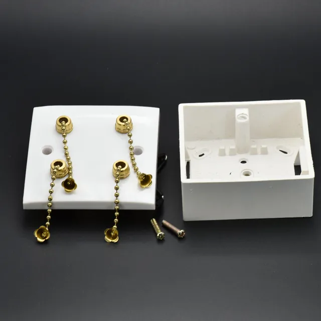 3a Single Control Switch Hall Stores Renovated Wall 4 Way Control Switches Ceiling Fan Zipper Switch With Box 1pc Free Shipping