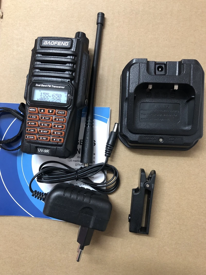 

BaoFeng UV-9R handheld Walkie Talkie 8Watts UHF VHF Dual Band IP67 HF Transceiver UV 9R Ham Portable Radio