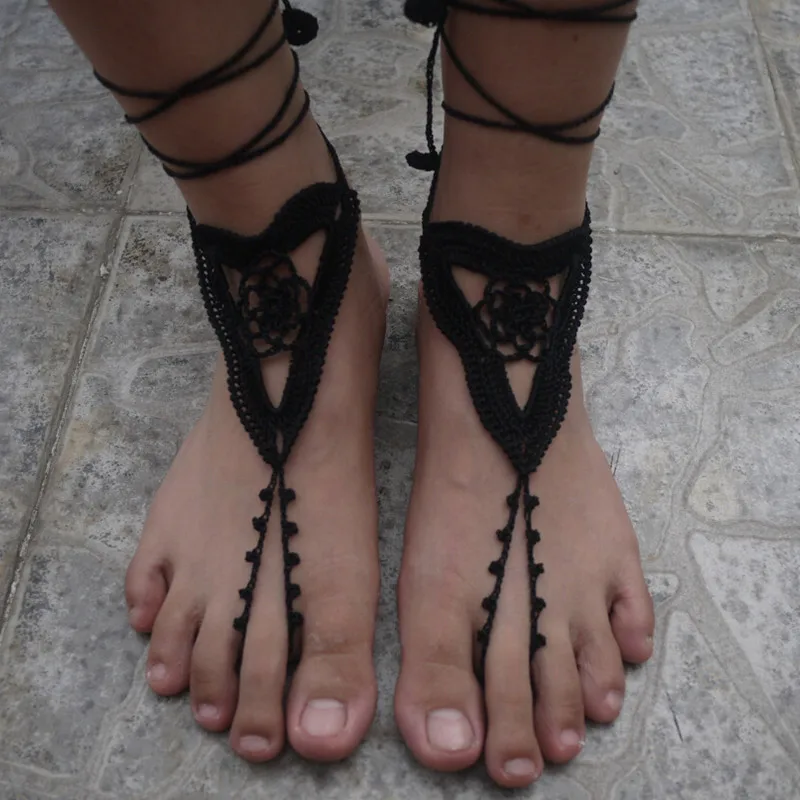For Beach wedding barefoot sandal crochet apologise, but Beach wedding barefoot sandal crochet can