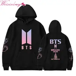 Новая мода Harajuku Поп толстовки толстовка Bangtan мальчиков толстовки Для мужчин Костюмы Повседневное толстовка пуловеры YF1