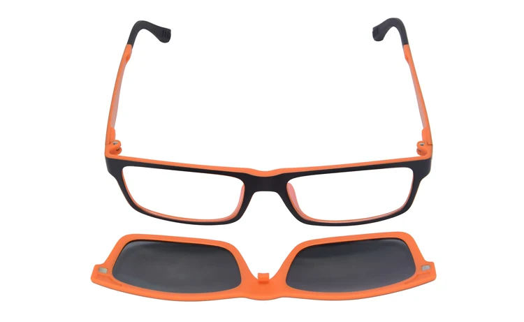 Мужские очки для ночного вождения, поляризационные солнцезащитные очки с магнитной застежкой, Ретро стиль, очки Oculos De Sol77003 - Цвет линз: C2 grey