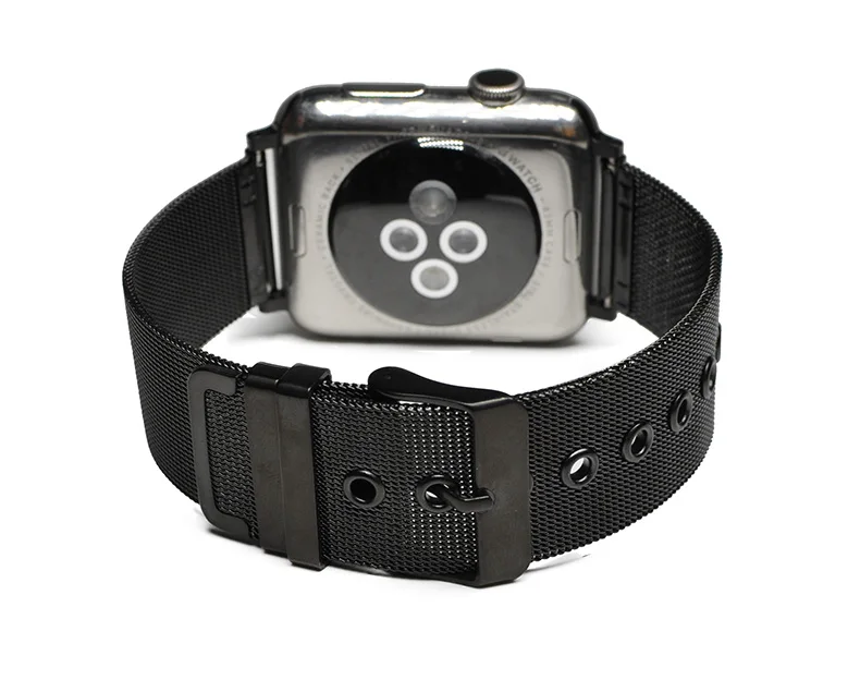 Нержавеющая сталь браслет для наручных часов Apple watch 4 44 мм 40 мм ремешок для часов, Миланская петля, ремешок на запястье для iwatch серии 3/2/1, 42 мм, 38 мм