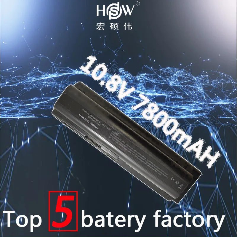 

New 9Cell Laptop Battery For HP Pavilion DV4 DV5 DV6 battery HSTNN-IB72 HSTNN-LB72 HSTNN-LB73 HSTNN batteria akku