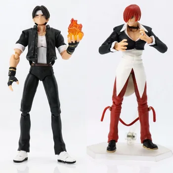 

The King of Fighters figma SP 094 Kyo Kusanagi/SP 095 Iori Yagami movable action figure collectible model toys 15CM