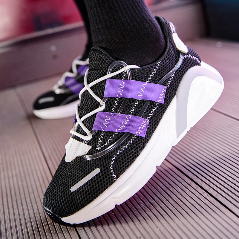 

ARUONET 2019 Summer Men Sneakers Colorful Outdoor Breathable Mesh Dad Shoes Men Sapatilhas Mulher Trendy Outdoor Men's Sneakers