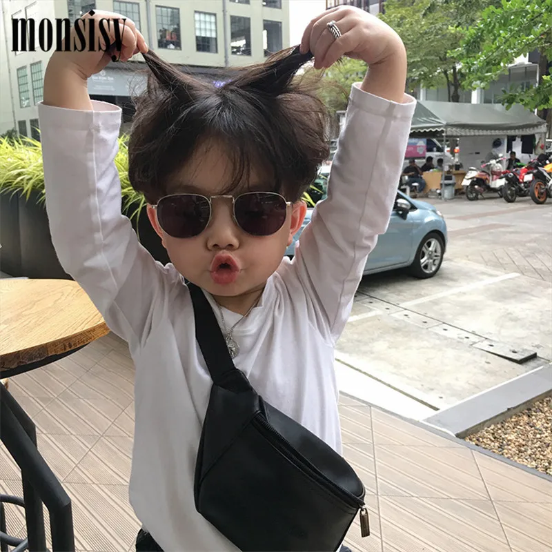 Поясная сумка для мальчиков и девочек Monsisy модная детская кошелек из