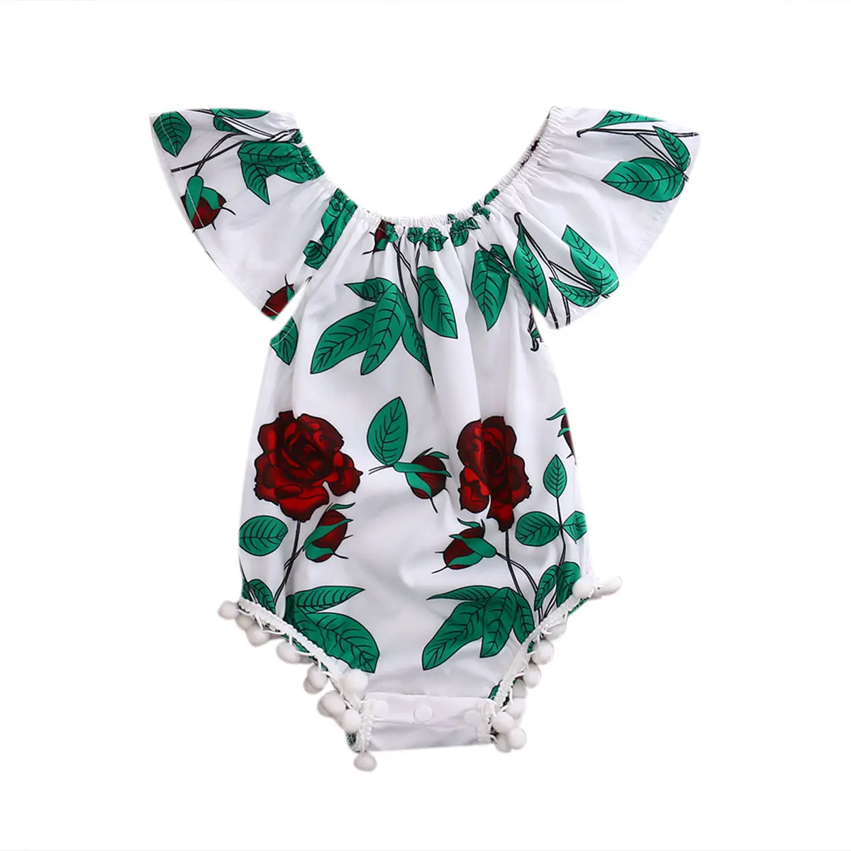 Infant Newborn Toddler Baby Girl Jumpsuit Floral Romper Playsuit Outfit
