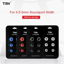 TRN 3 пары(6 шт) T400 вкладыши с шумоизоляцией пены памяти наушники вкладыши наконечники наушники для наушников из пены