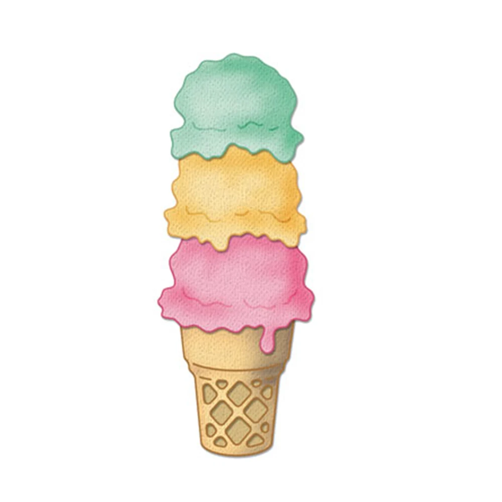 

Gowing Ice Cream Animal Christmas dies Xmas metal cutting dies new 2018 scrapbooking stitch craft dies metal DIY gift