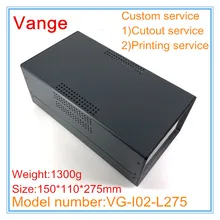 1 шт./партия листового металла коробка проекта 150*110*275 мм Железный корпус ABS пластиковые панели пластмассовый корпус прибора для поддержки питания шасси